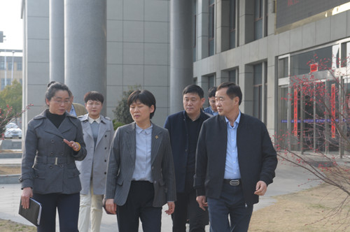 淮南市紀委顧文書記蒞臨我公司考察指導